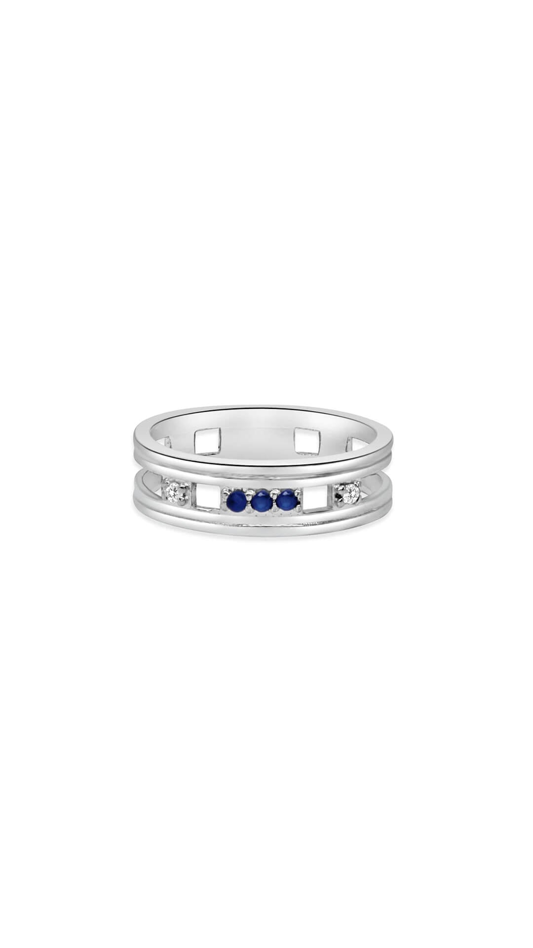 Azure Silver Band