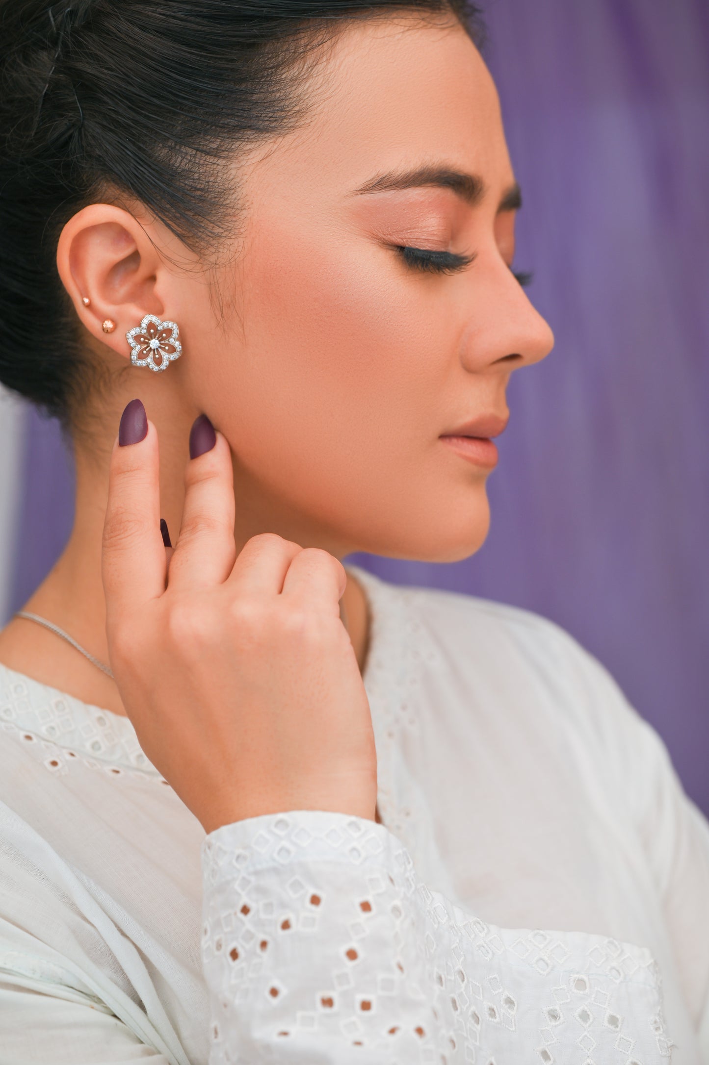 Daisy Zircon Set