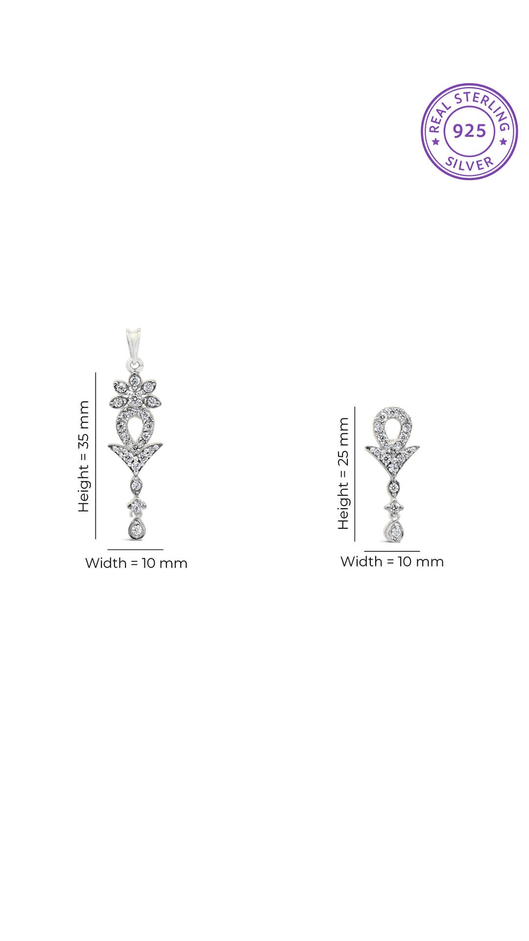 Dangly Zircon Set