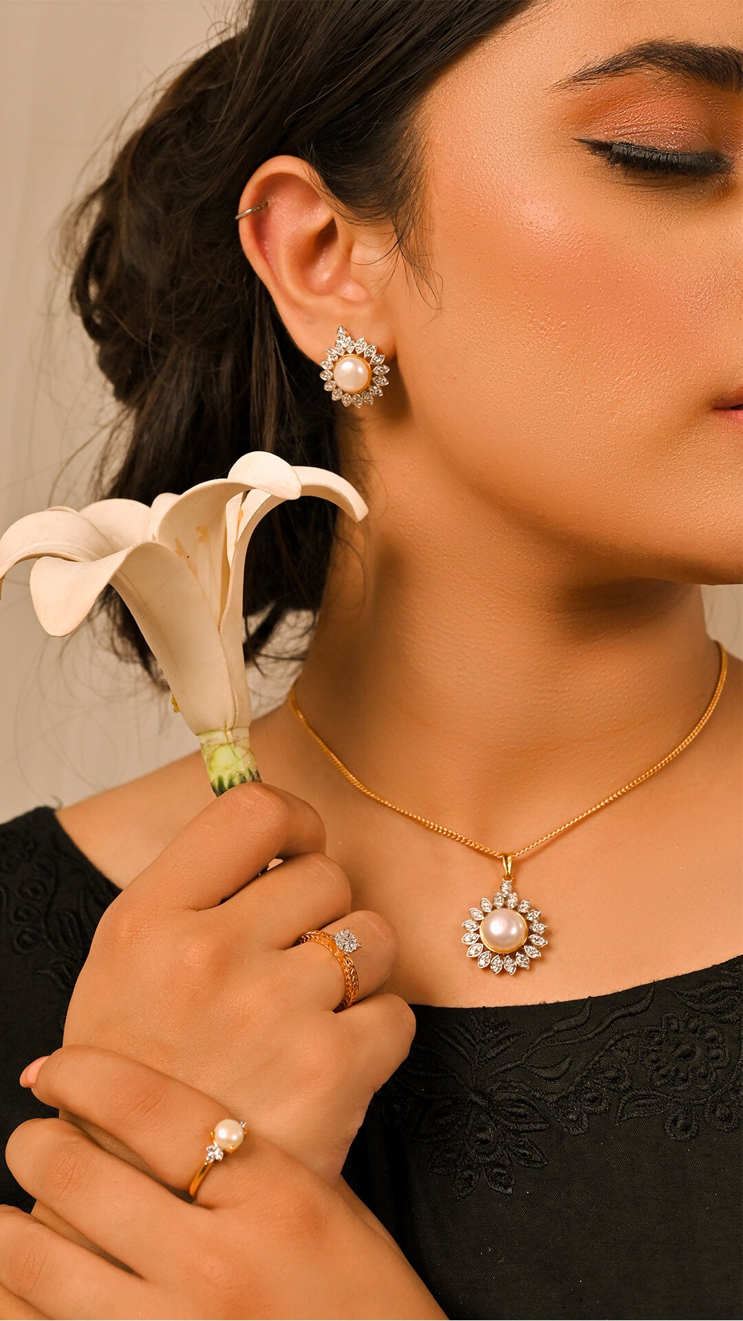 Fleur Pearl Set