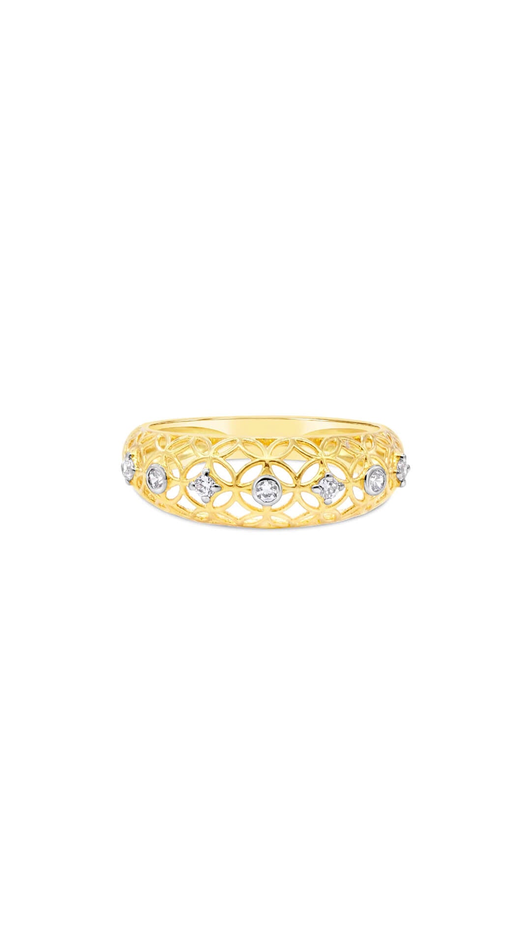 Floral Filigree Ring