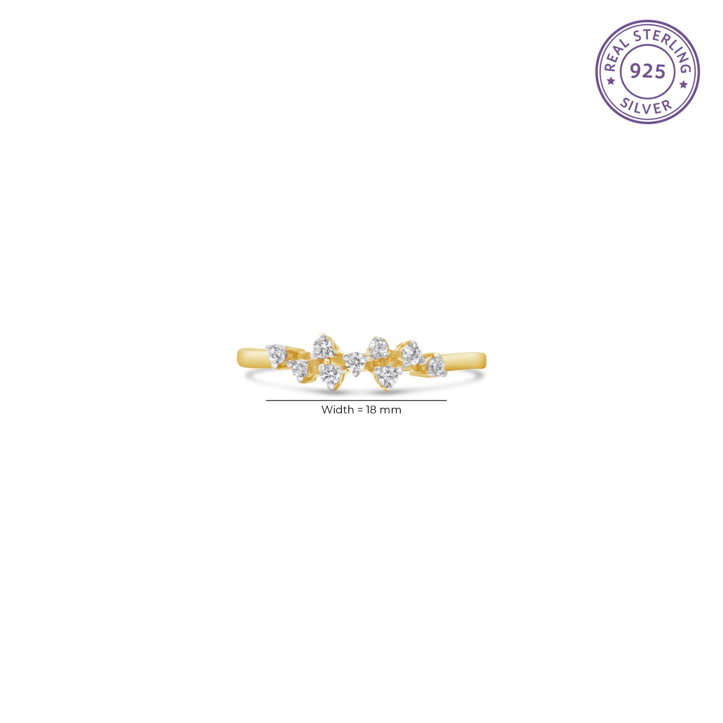 Zircon Minimalist Ring