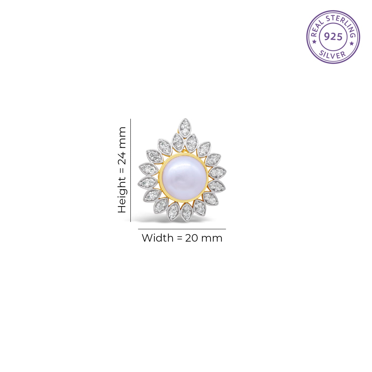 Fleur Pearl Pendant