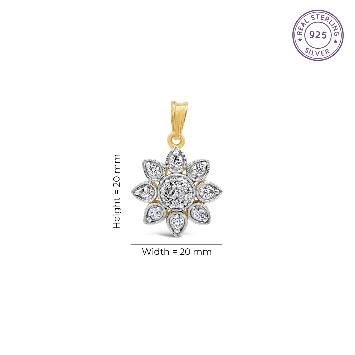 Sunflower Pendant
