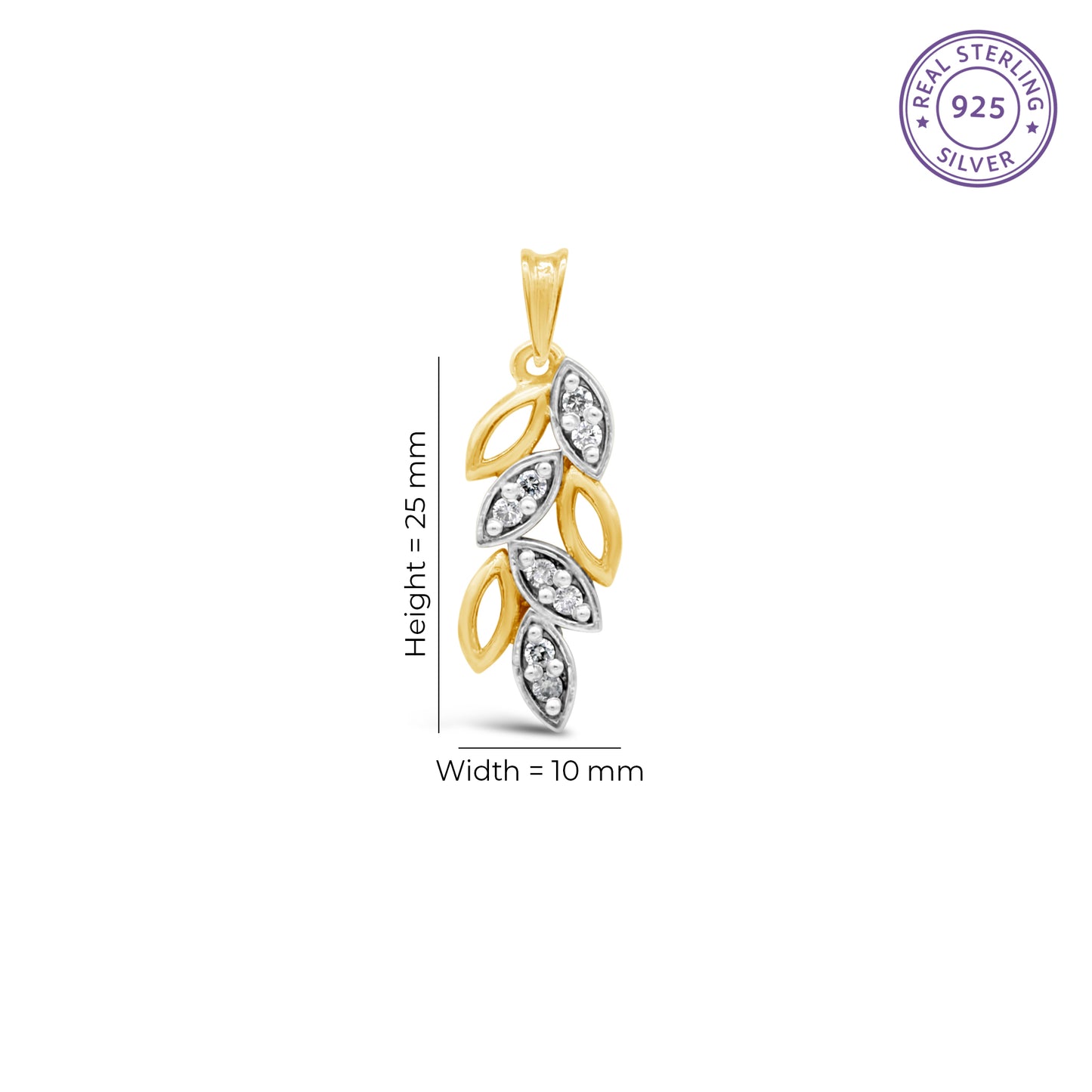 Marquise Zircon Pendant