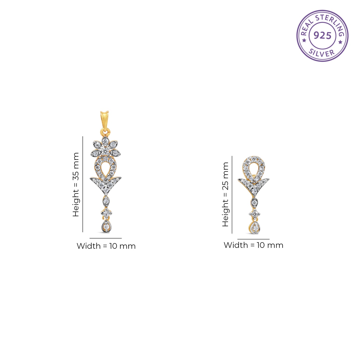 Dangly Zircon Set