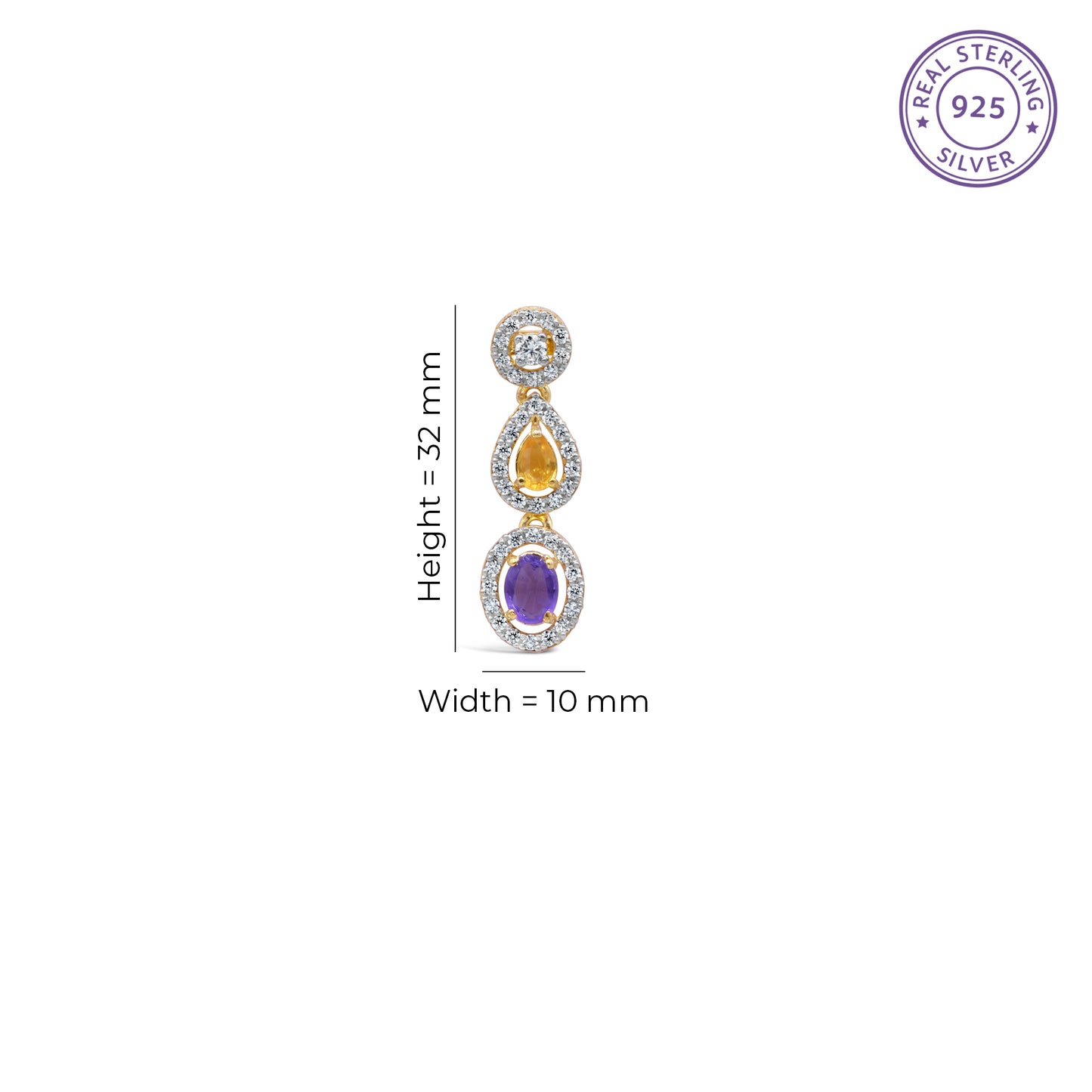 Multi Dangling Earrings