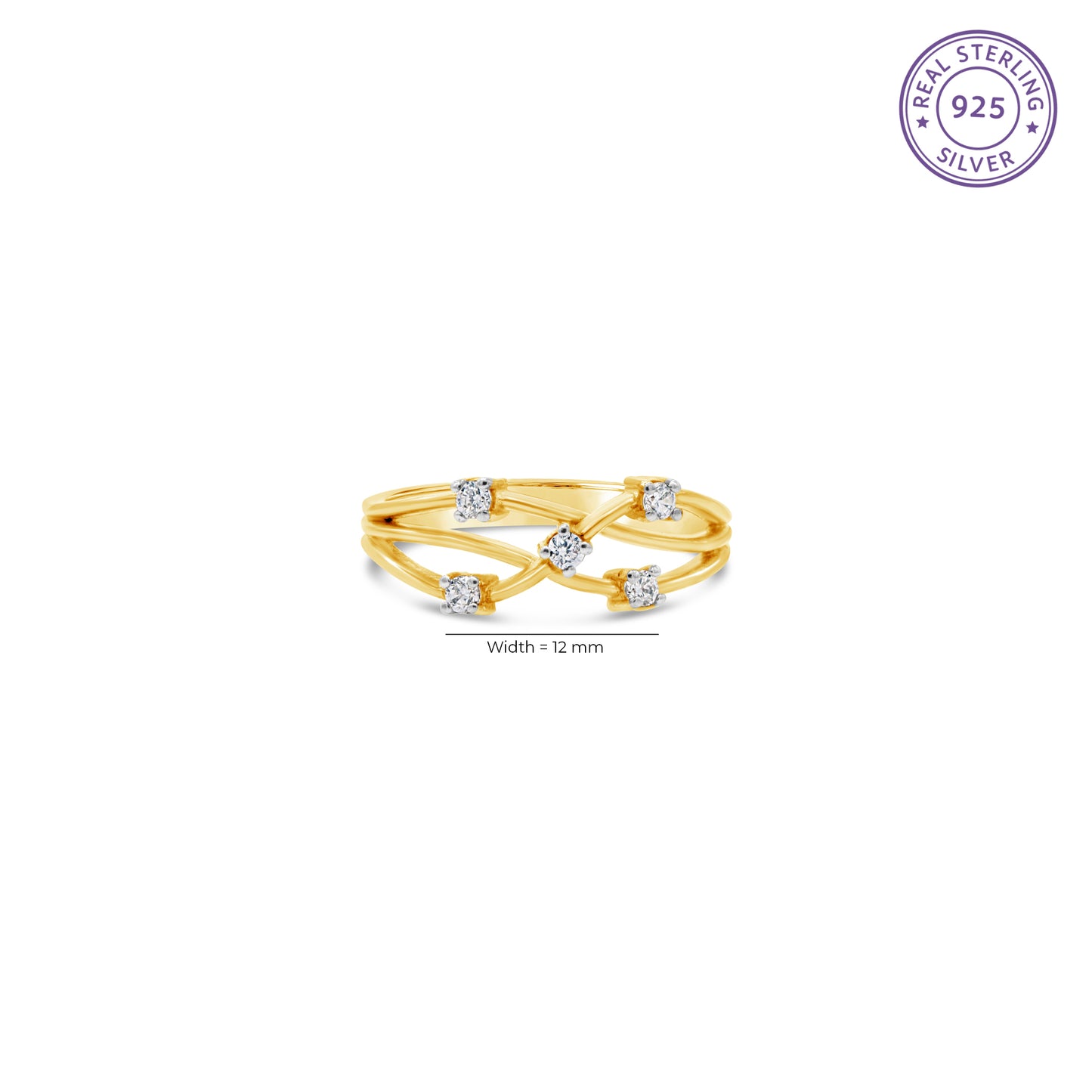 Dainty Zircon Ring