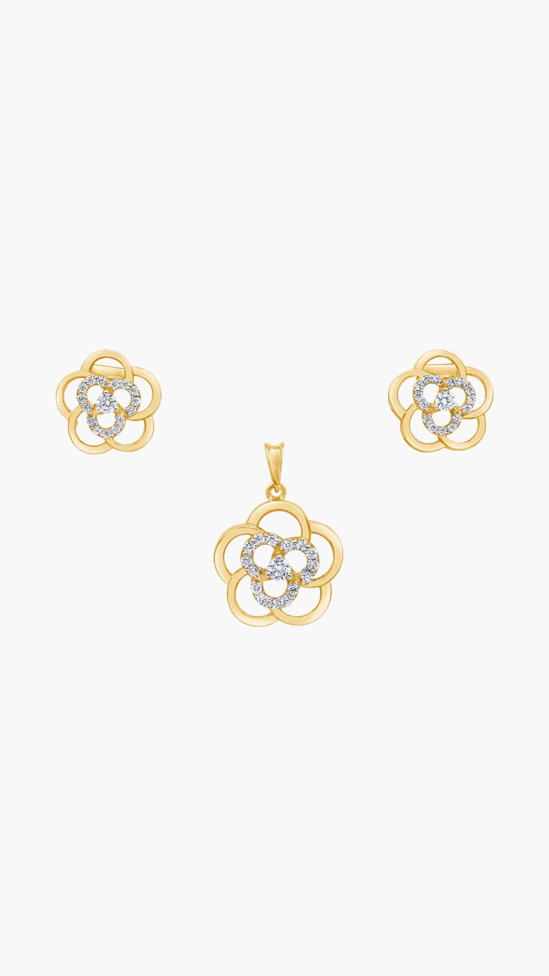 Rossette Zircon Set