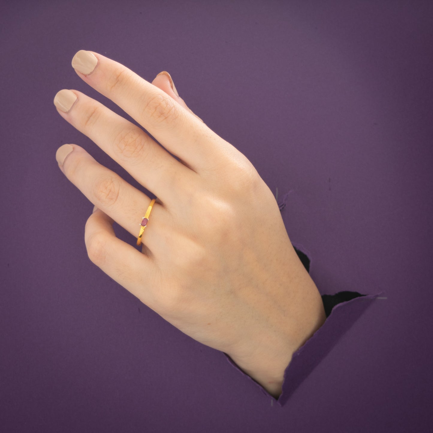 Pearl Minimalist Ring