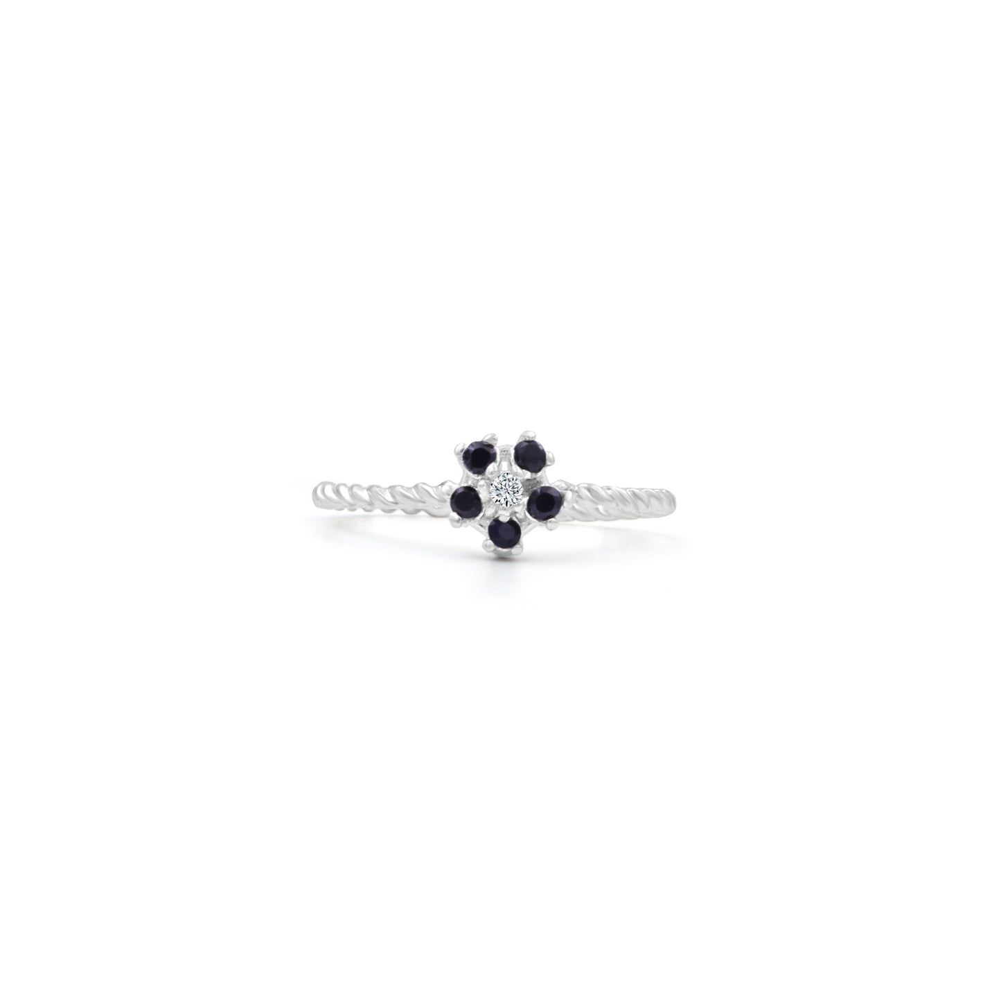 Floral Twist Ring