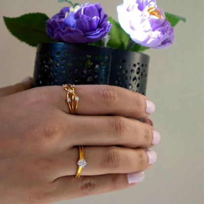 Classic Zircon Ring