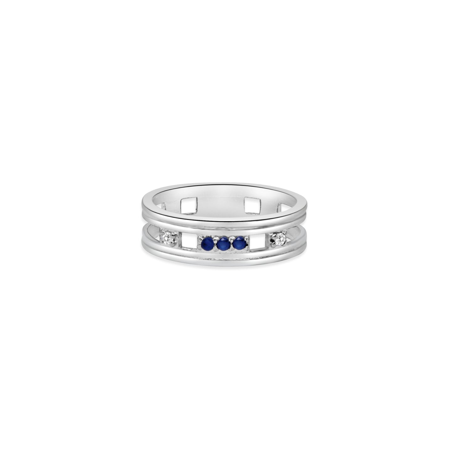 Azure Silver Band