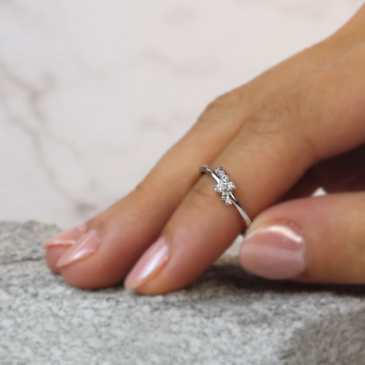 Izel Zircon Ring