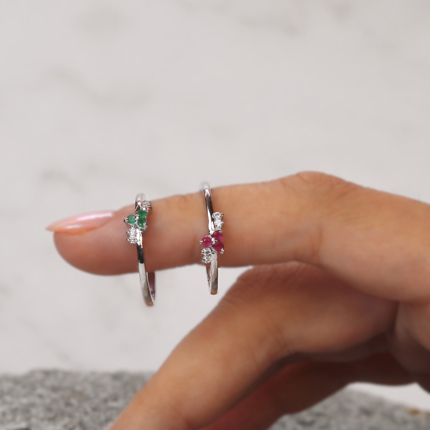Izel Zircon Ring