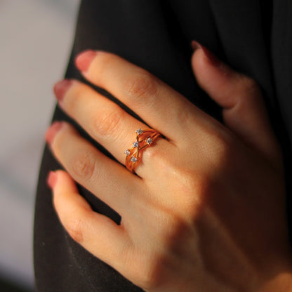 Dainty Zircon Ring
