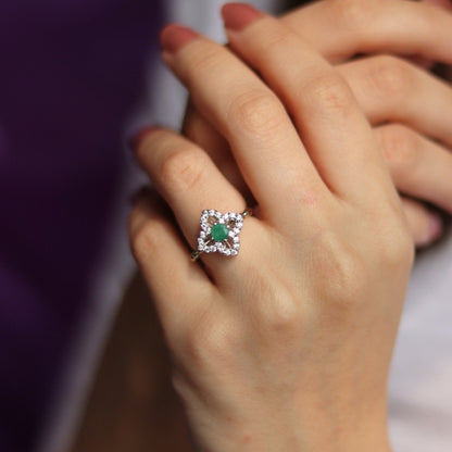 Quatrefoil Ring