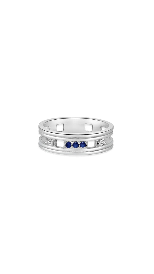 Azure Silver Band