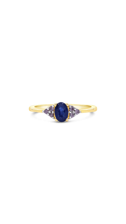 Blue Smokey Ring