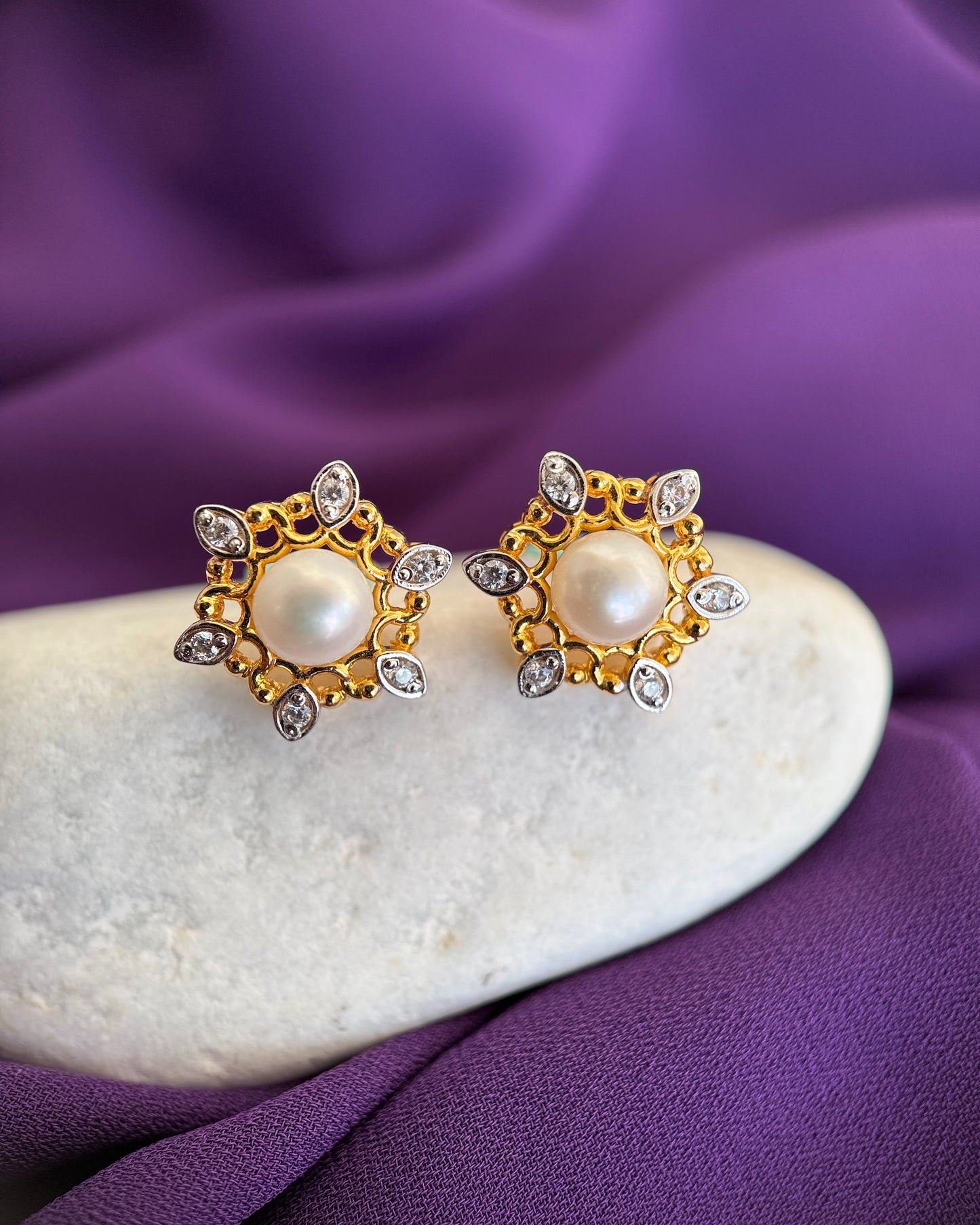 Filigree Pearl Tops