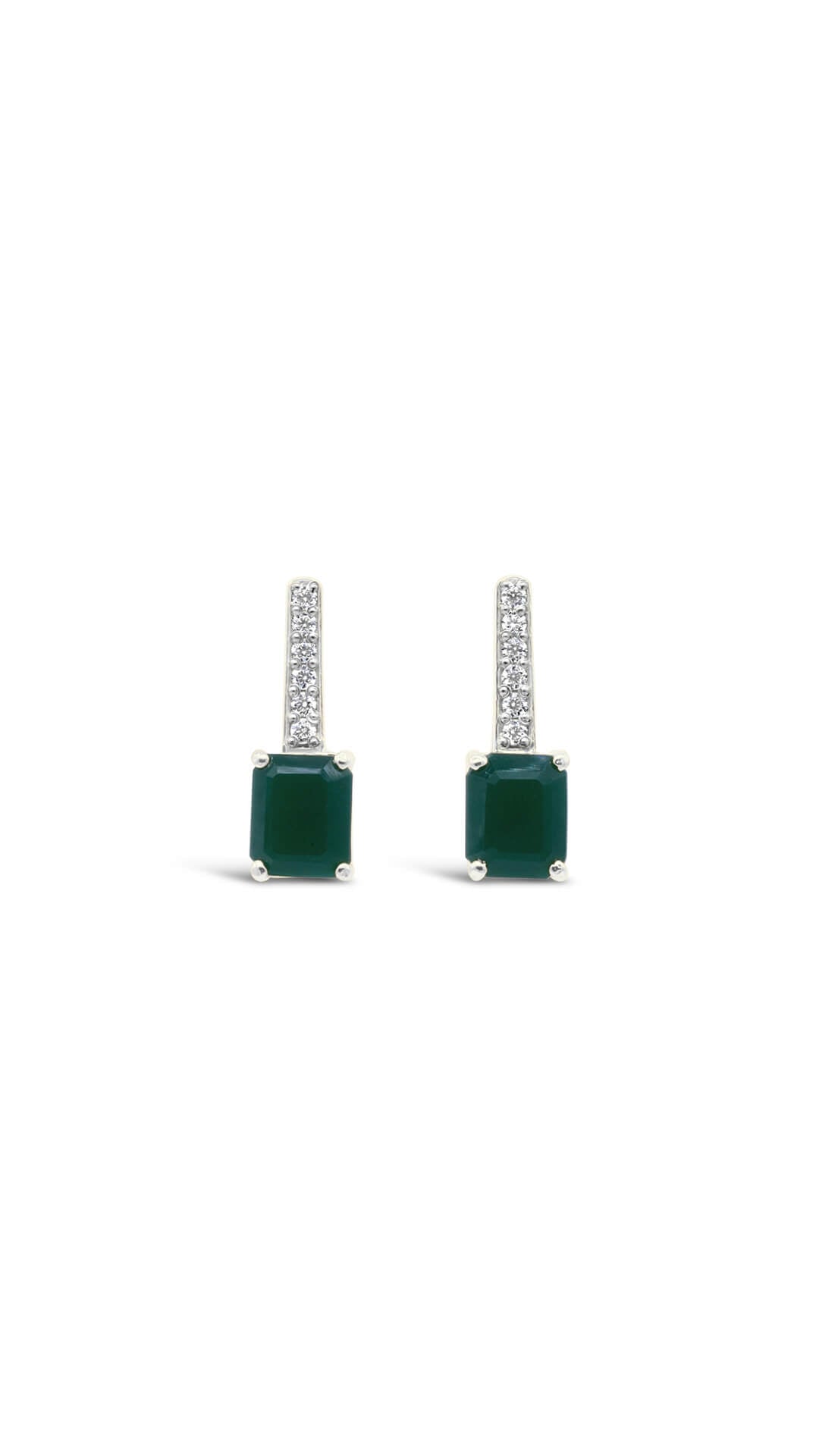 Cubic Drop Earrings