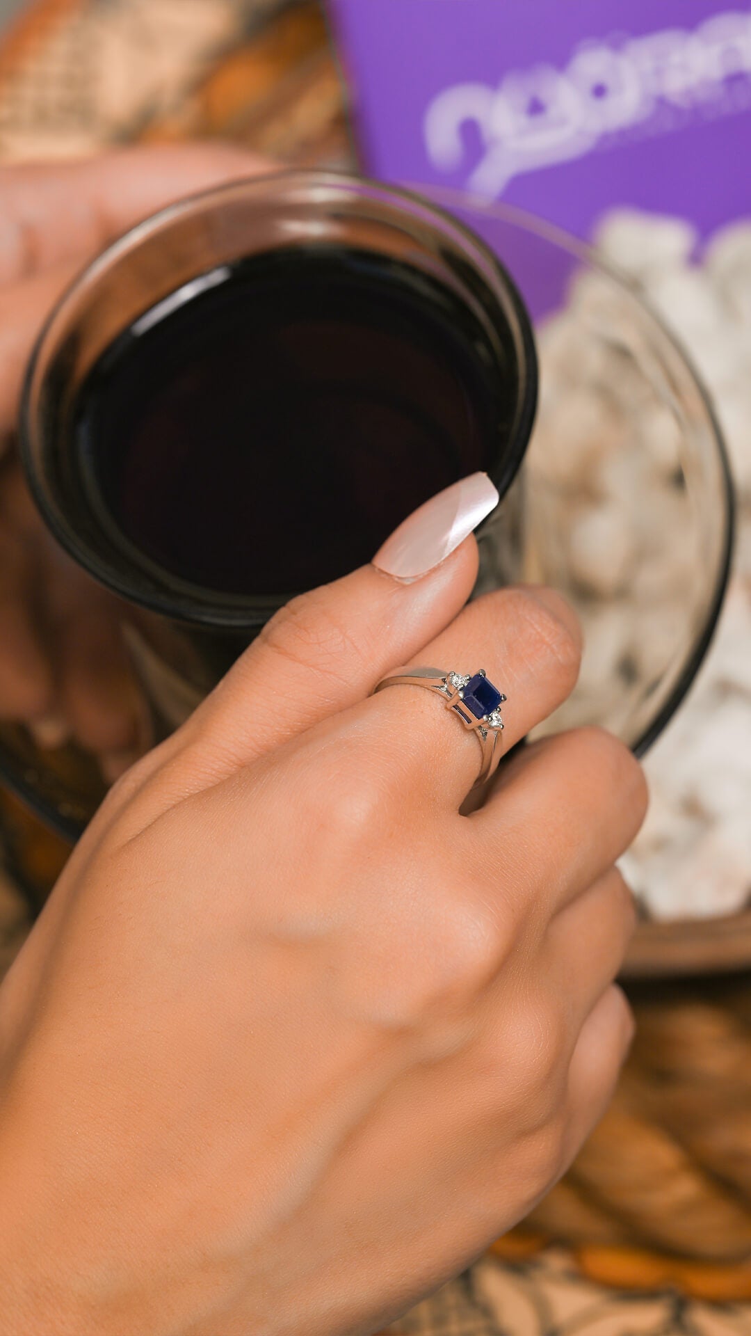 Cushion Cut ring
