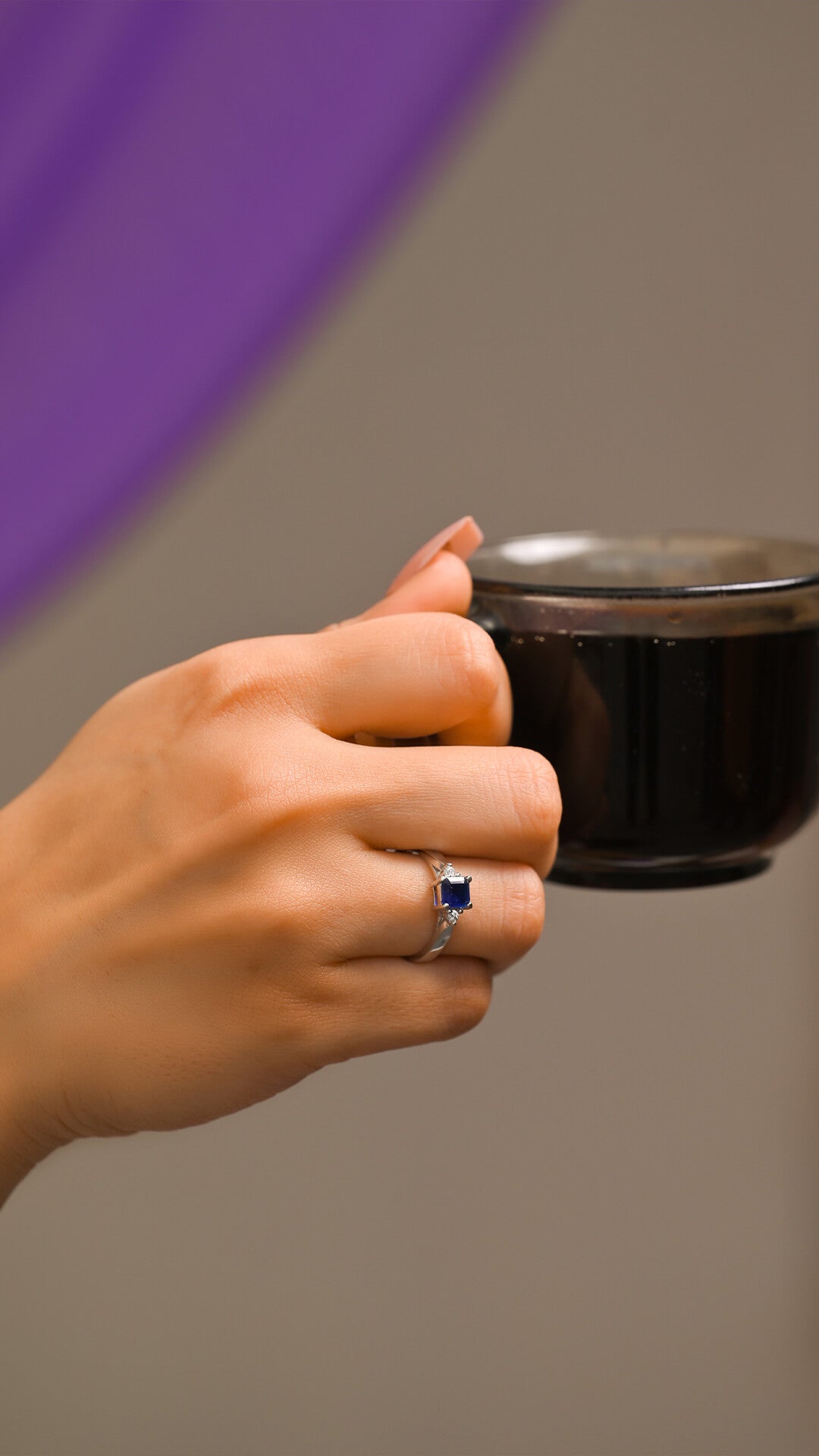 Cushion Cut ring