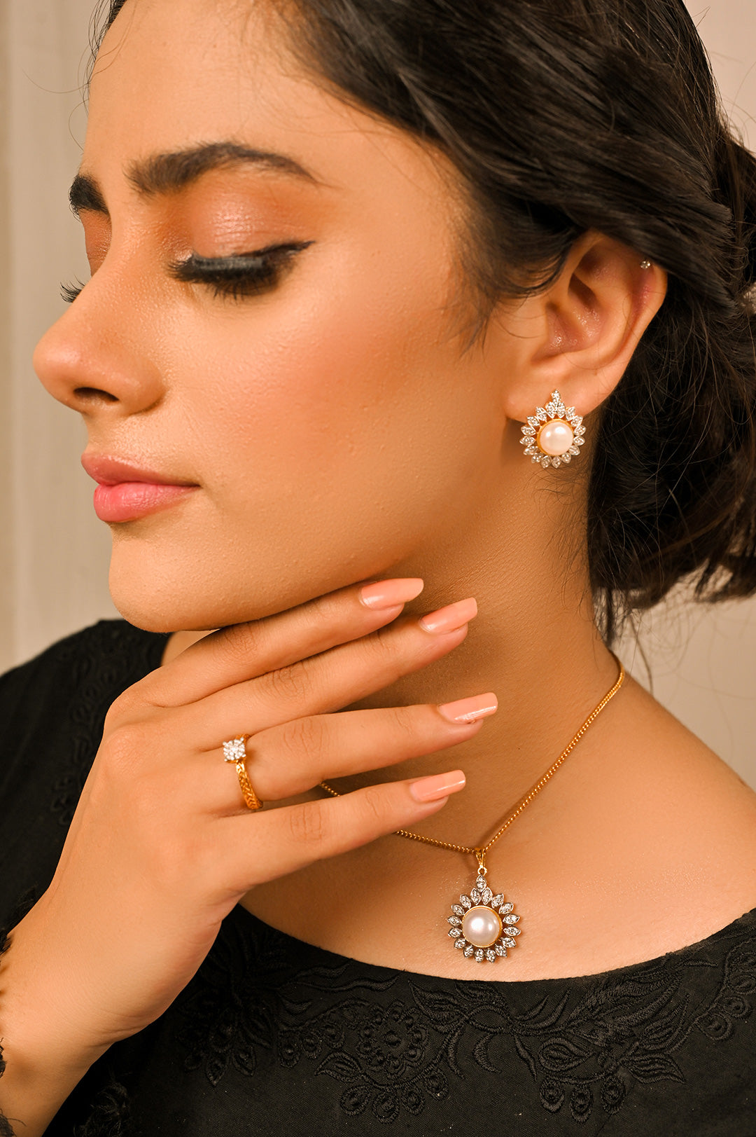 Fleur Pearl Set