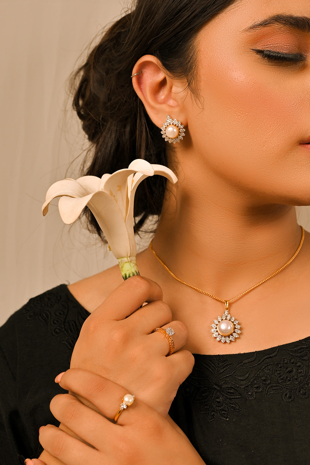 Fleur Pearl Set