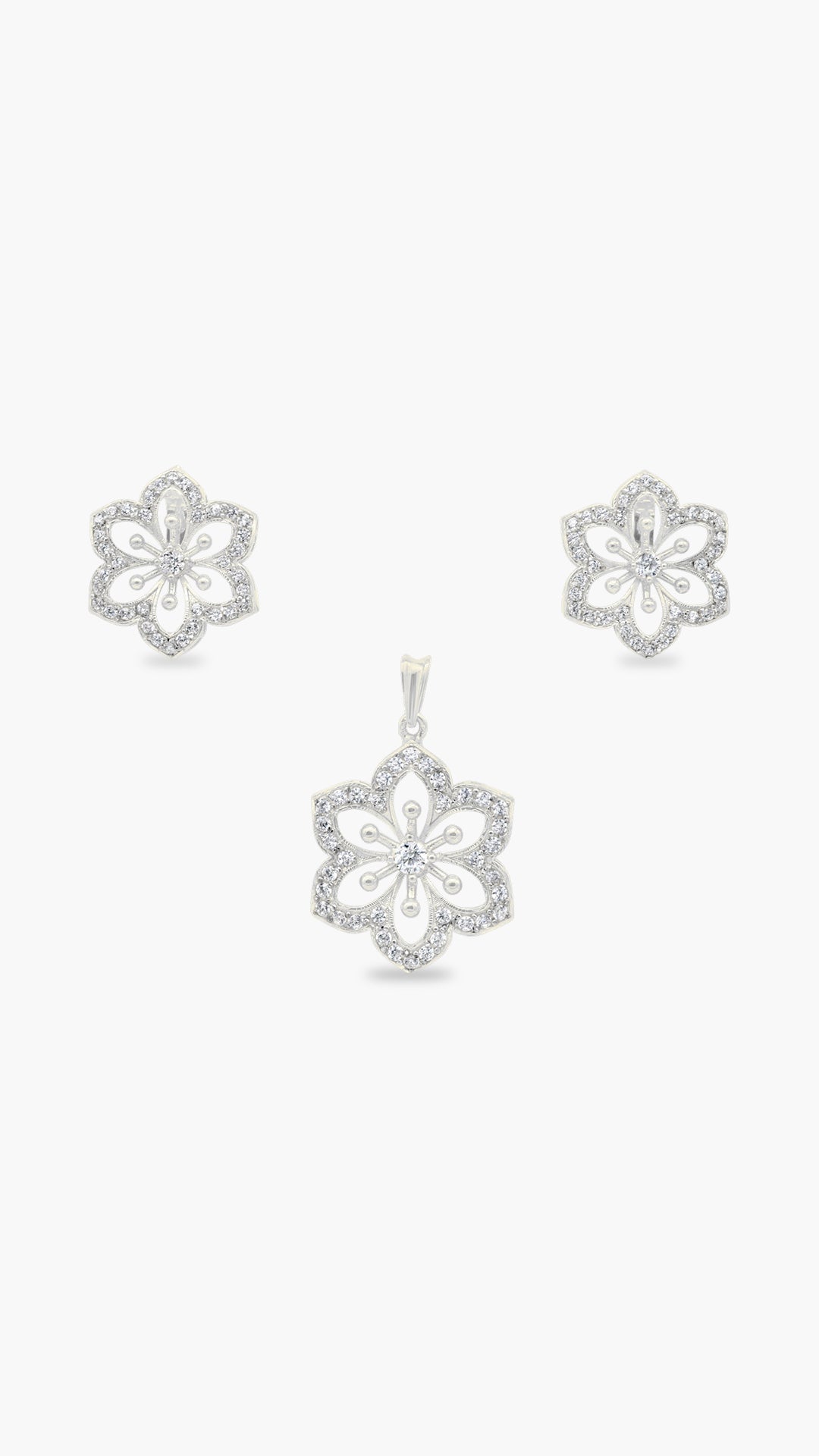 Daisy Zircon Set