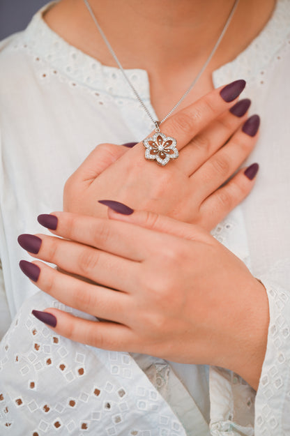 Daisy Zircon Set
