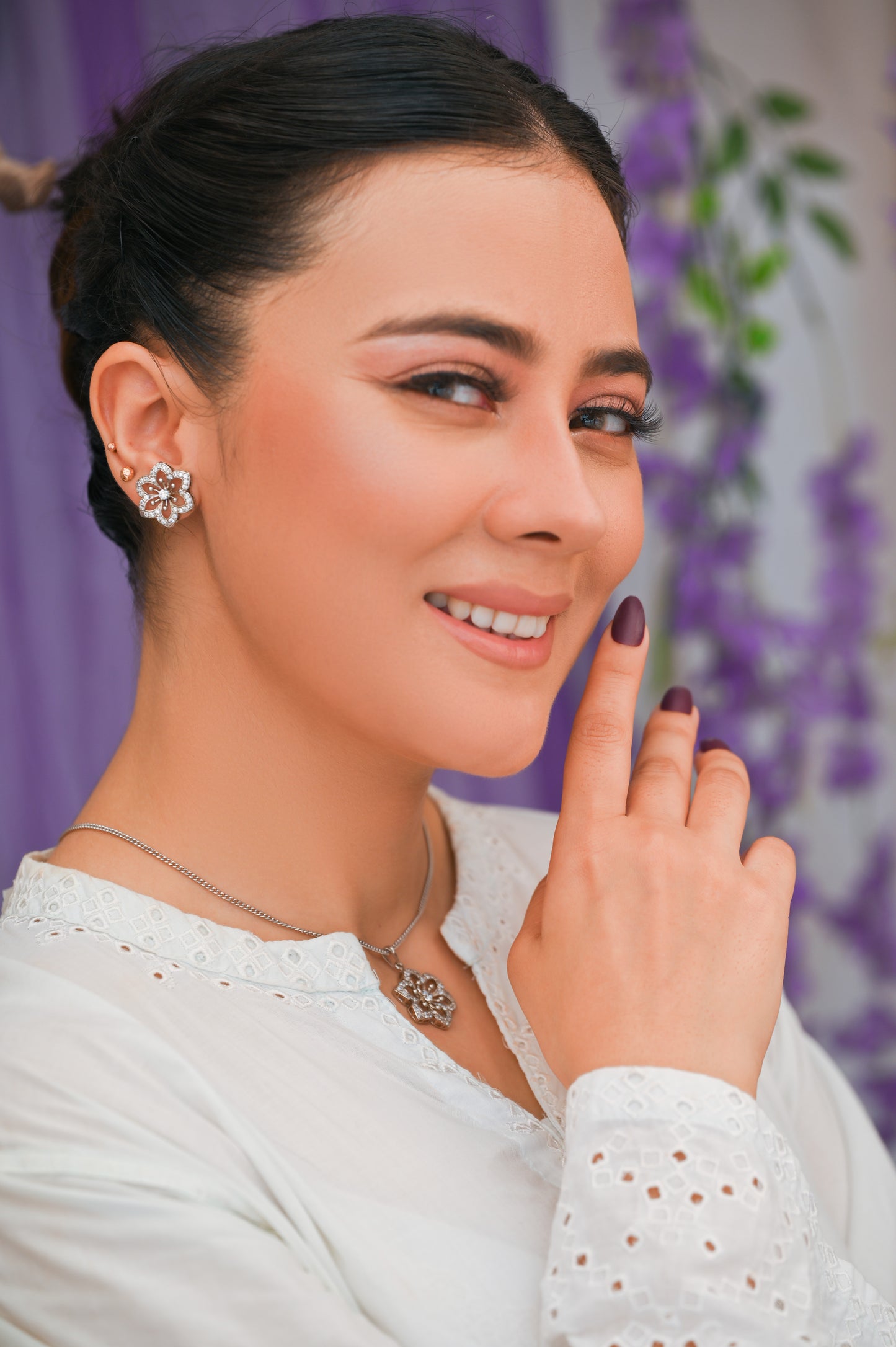Daisy Zircon Set
