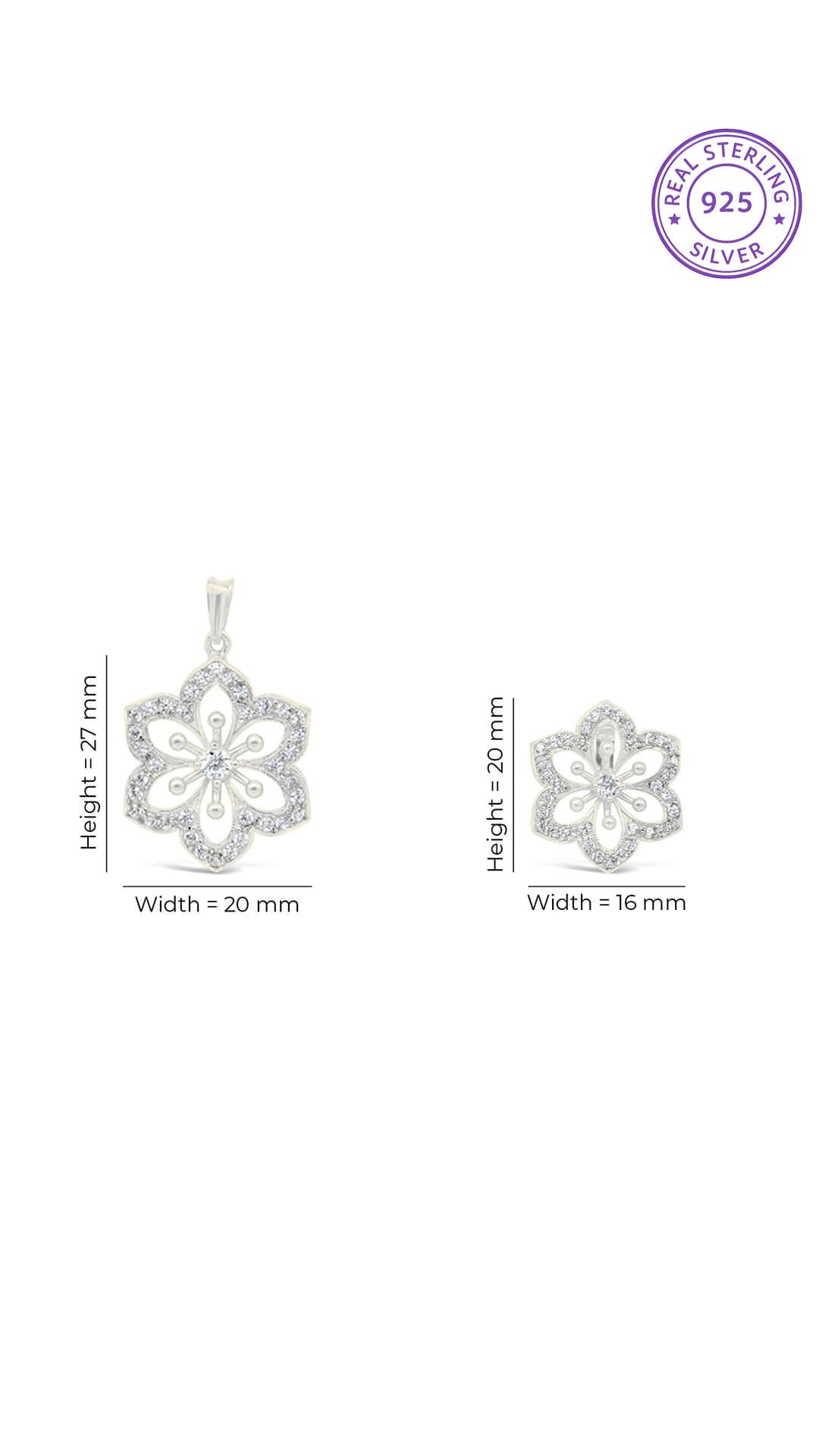 Daisy Zircon Set