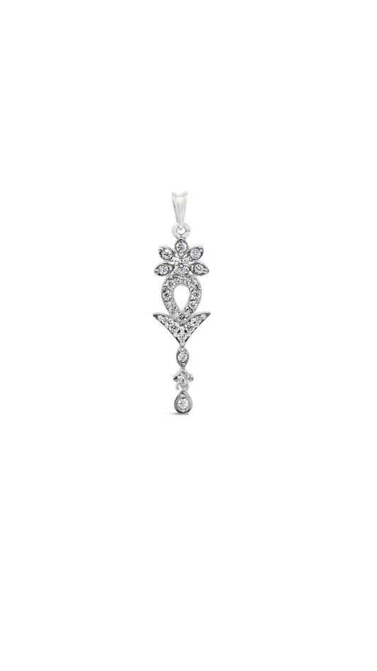 Dangly Zircon Pendant