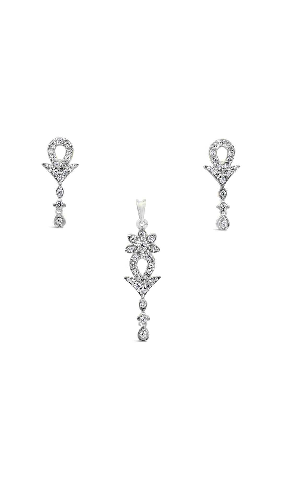 Dangly Zircon Set