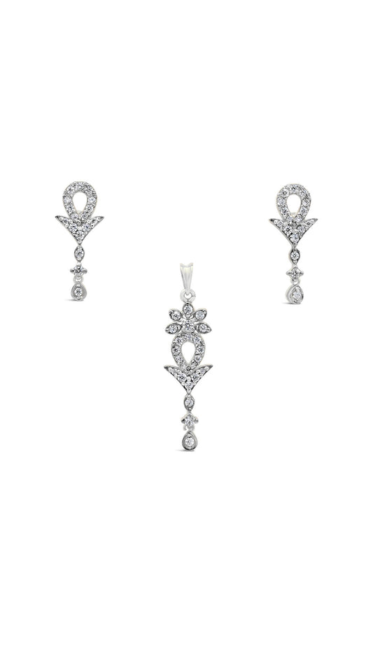 Dangly Zircon Set
