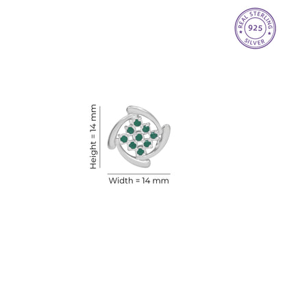 Izel Silver Studs