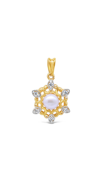 Filigree Pearl Pendant