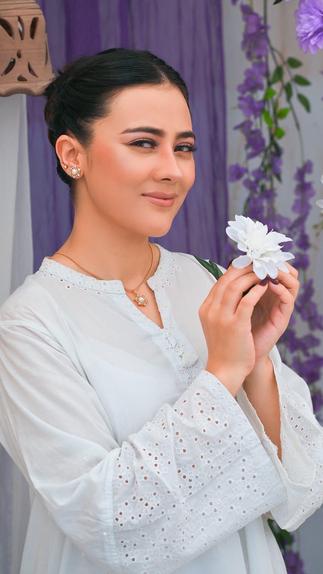 Filigree Pearl Pendant