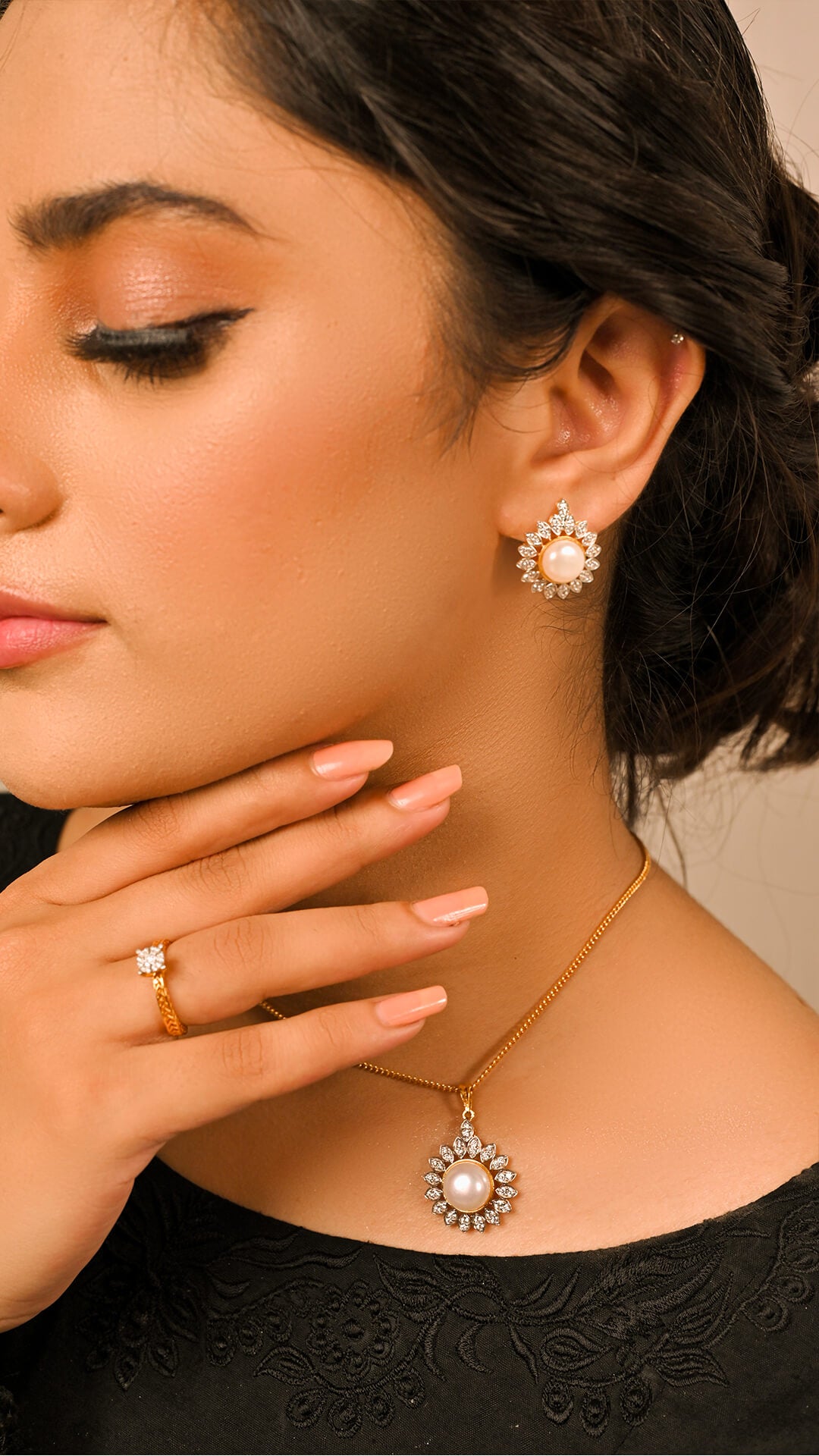 Fleur Pearl Set