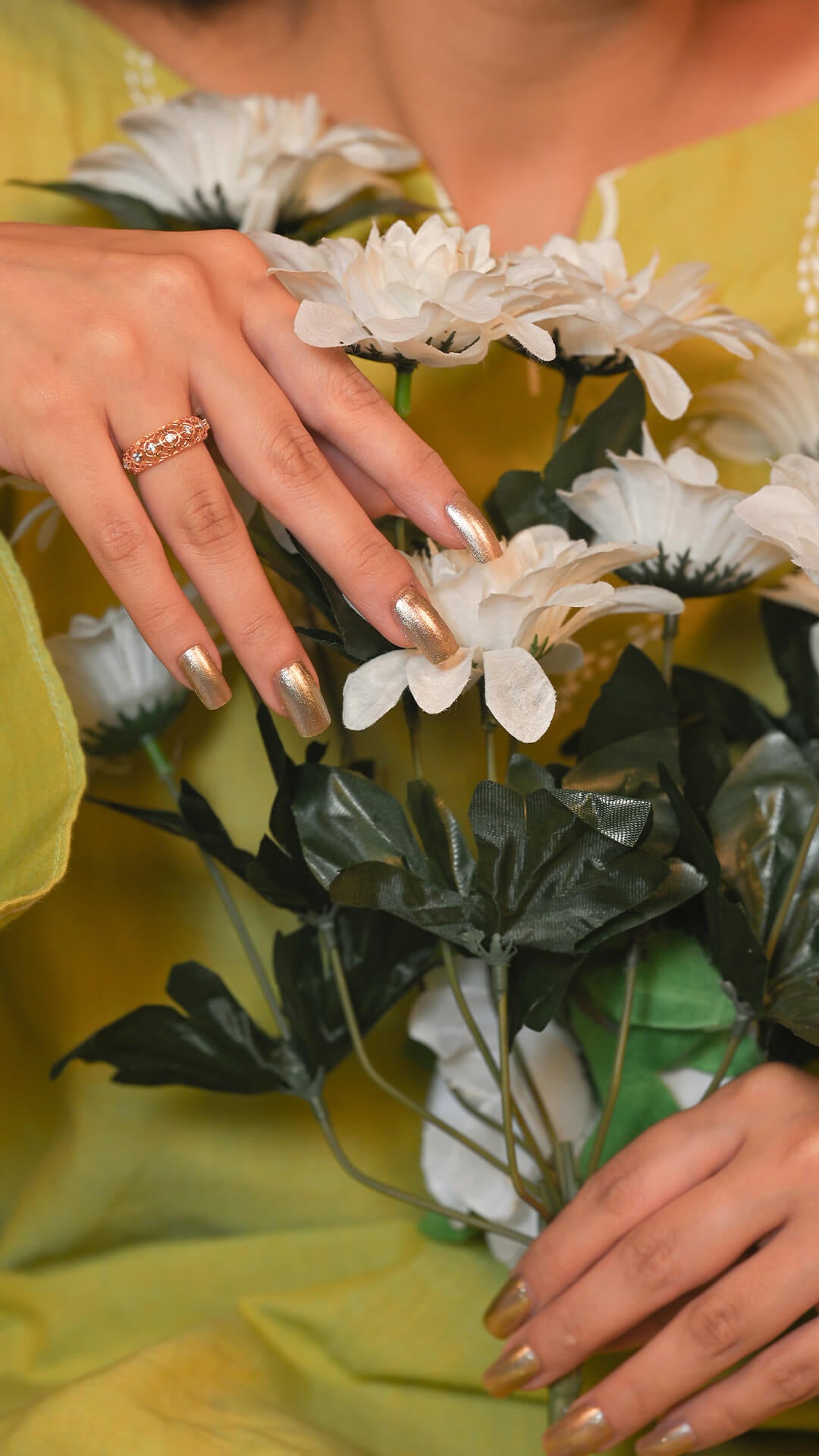 Floral Filigree Ring