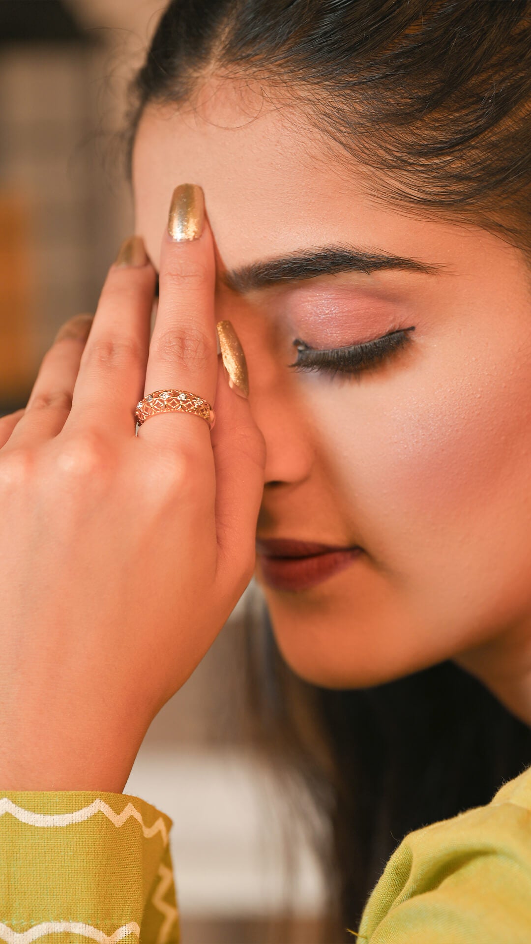 Floral Filigree Ring
