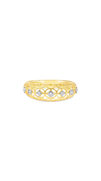 Floral Filigree Ring