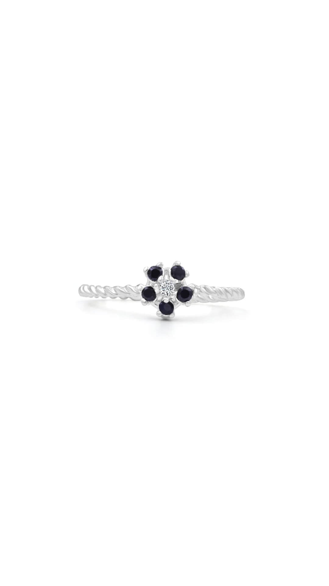 Floral Twist Ring