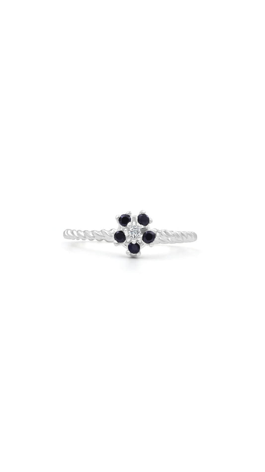 Floral Twist Ring