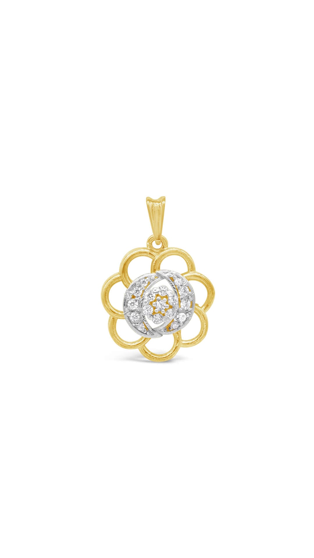 Infinity Flower Pendant