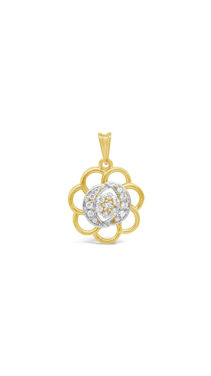 Infinity Flower Pendant
