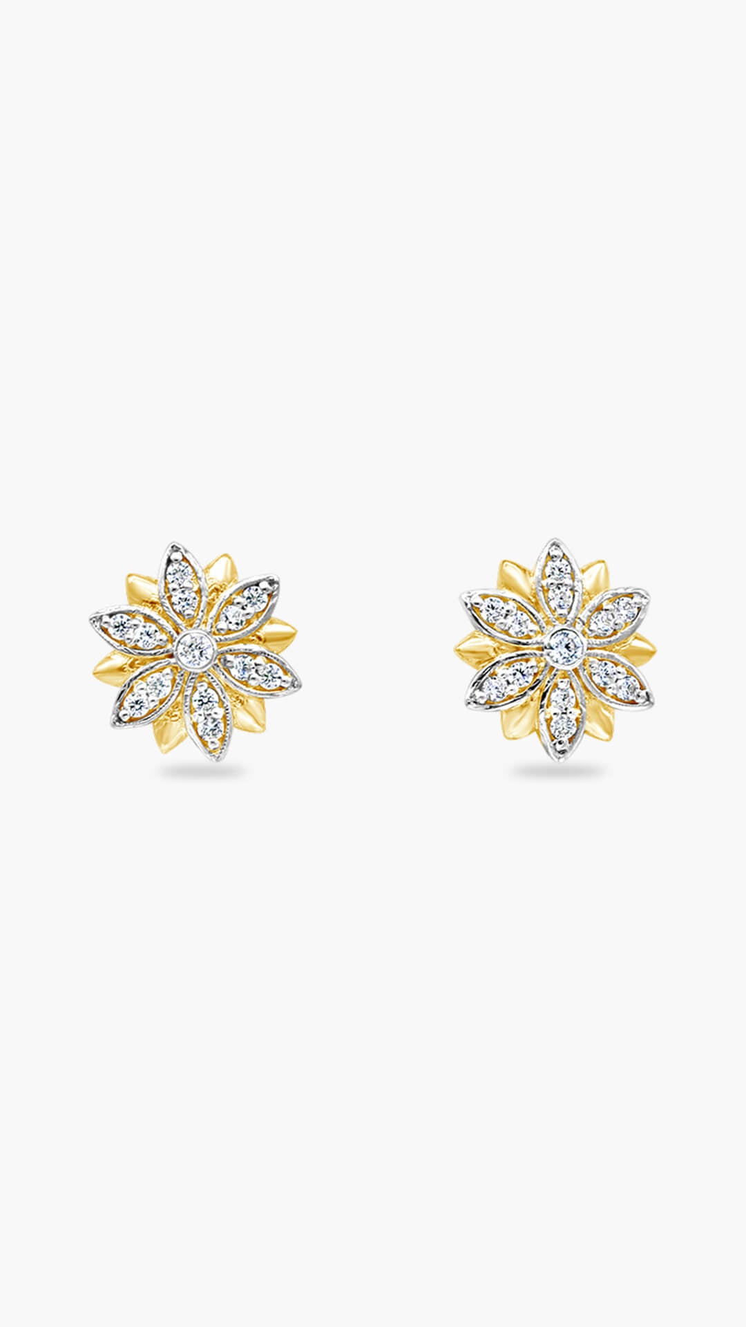 925 Sterling Silver Lotus Earrings for women