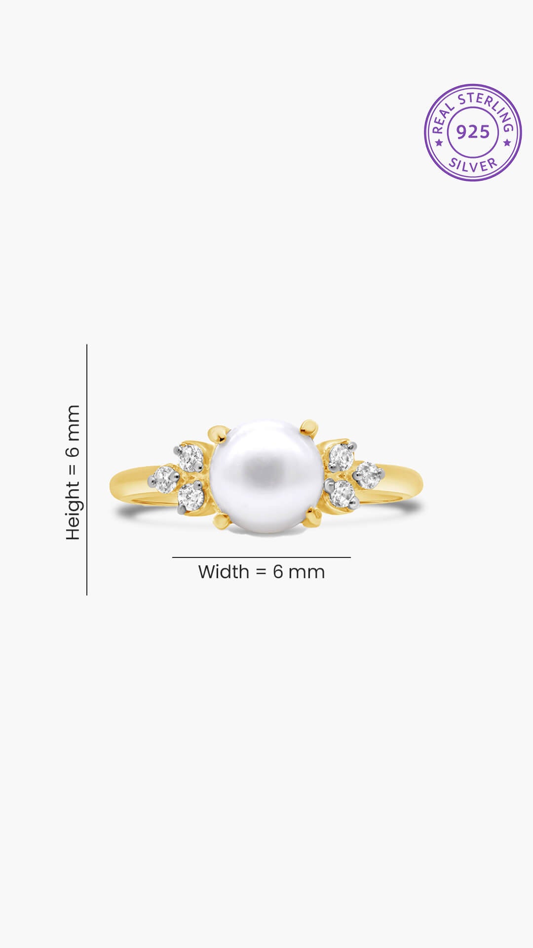 Miray Pearl Ring