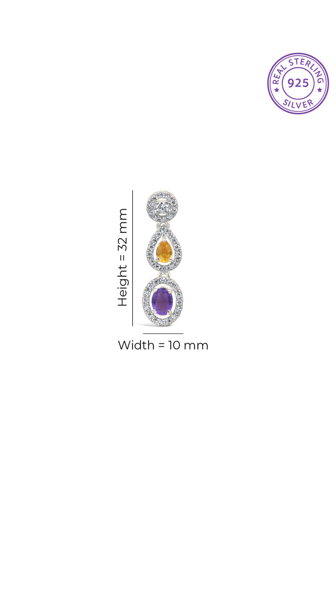 Multi Dangling Earrings